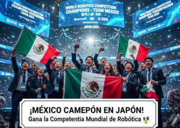 ¡MÉXICO CORONA CAMPEÓN MUNDIAL DE ROBÓTICA EN JAPÓN!