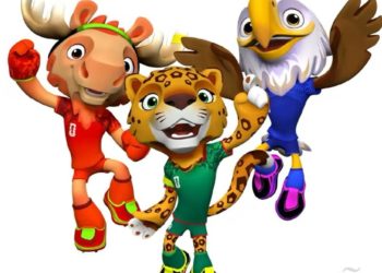 La FIFA presentó oficialmente las mascotas de la Copa Mundial de 2026: Clutch, el águila calva; Maple, el alce; y Zayu, el jaguar.-