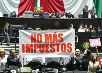 Con el voto mayoritario de Morena, del PT y del Partido Verde, bajo el nombre de “saludables” aumentan los impuestos.-