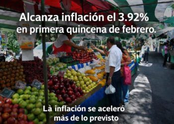 Inflación sin control en México