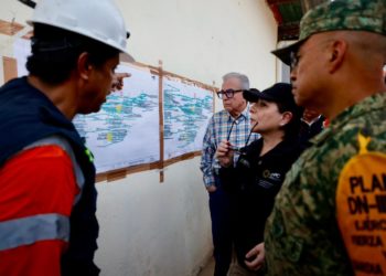 Gobernador Rocha reconoce respaldo de la presidenta Sheinbaum, en apoyo para rescate de mineros en Rosario