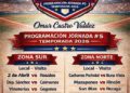 Domingo 22 de marzo rol de juegos de la 5a. Jornada de la Liga de Beisbol 3a. Fuerza Toño Castro