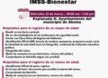 Jornada de afiliación IMSS Bienestar en Ahome