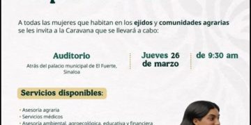 Las Caravanas para Mujeres en la Propiedad Social llegan a El Fuerte.