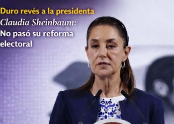 Duro revés a la presidenta Claudia Sheimbanum, no paso su reforma electoral