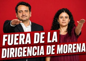 Luisa María Alcalde y “Andy” López Beltran fuera de la dirigencia de Morena