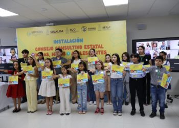 Con la participación de las niñas y niños de todo el estado, se conforma el Consejo Consultivo de Niñas, Niños y Adolescentes de Sinaloa