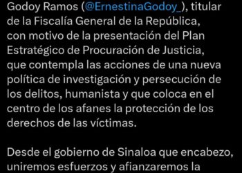 Asiste el gobernador Rocha Moya a la presentación del Plan Estratégico de Procuración de Justicia 2026-2029