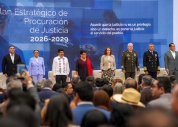 Asiste el gobernador Rocha Moya a la presentación del Plan Estratégico de Procuración de Justicia 2026-2029