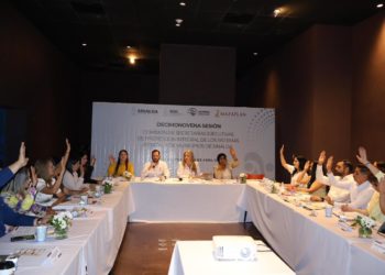 Fortalecen acciones interinstitucionales Secretarías Ejecutivas del SIPINNA en el estado