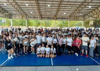 FEUAS de la Unidad Regional Norte celebra el Día del Estudiante con carrera de colores y sana convivencia