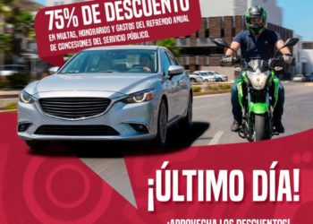 Hoy último día de descuentos y programas de regularización vehicular del SATES