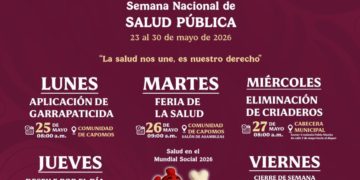 Gobierno de El Fuerte se suma a la semana nacional de salud pública 2026