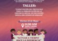 El H. Ayuntamiento de El Fuerte, a través del Instituto Municipal de las Mujeres, invita a participar en taller