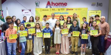 Antonio Menéndez y Connie Zazueta instalan el Consejo Consultivo Municipal de SIPINNA en Ahome