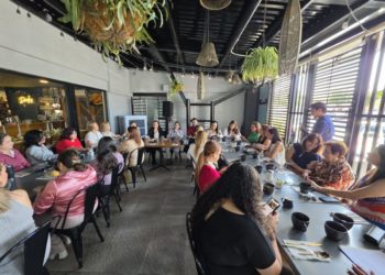 En Los Mochis, Imelda Castro se reúne con mujeres empresarias