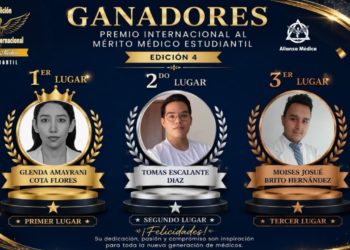 Orgullo Fortense: De El Carricito la triunfadora del Premio Internacional al Mérito Médico Estudiantil