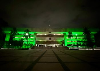 Palacio de Gobierno se iluminan de verde en apoyo a la donación de órganos