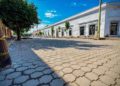 A buen ritmo la rehabilitación de la calle 5 de Mayo en el pueblo mágico de El Fuerte
