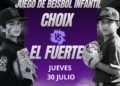 ¡Todo está listo para el Torneo Estatal de Béisbol 2026 en El Fuerte!