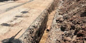 JAPAMA atiende problemática de drenajes colapsados y socavones en Los Mochis y zona rural