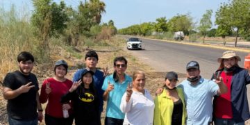 Regidor Omar Castro pone el ejemplo: Encabeza jornada de limpieza en la comunidad Campo 4, El Fuerte.-