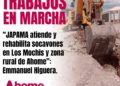 “JAPAMA atiende y rehabilita socavones en Los Mochis y zona rural de Ahome”: Emmanuel Higuera