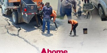 Más de 2 mil m2 cuadrados de colocación de asfalto en zonas urbana y rural con el convenio Ayuntamiento – COMUN