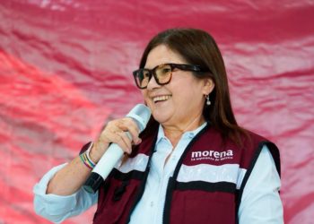 Desde los altos de Sinaloa, Imelda Castro pide defender la soberanía nacional y los logros de la 4T