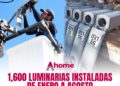 Ahome mantiene ritmo de instalación de 200 luminarias al mes con recurso municipal