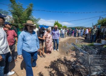Gobernadora Graciela Domínguez Nava inicia y supervisa obras en Mazatlán por más de 50 MDP