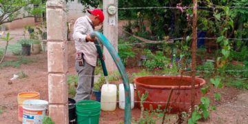 Gobierno de El Fuerte mantiene atención prioritaria a San José de Cahuinahua ante bajos niveles de agua