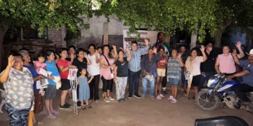 Regidor Omar Castro en acción.-