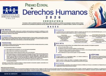 Está abierta la convocatoria para el Premio Estatal de Derechos Humanos 2026!