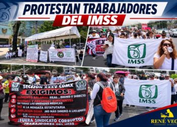 Conflicto laboral en el IMSS: Salarios, falta de personal y carencias, el centro de la disputa