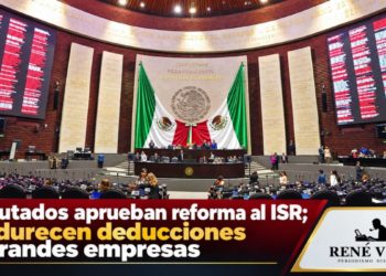 Diputados aprueban reforma al ISR; endurecen deducciones a grandes empresas