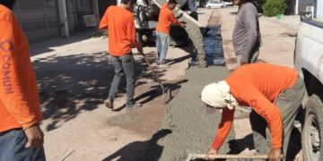 COMUN intensifica trabajos de bacheo en Los Mochis; atiende bulevar Rosales y otras vialidades