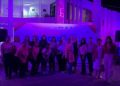 Iluminan Palacio Municipal de Ahome para promover la prevención del cáncer de mama y cervicouterino